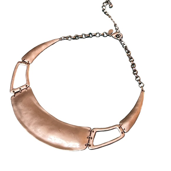 Chico’s gold bib necklace - Picture 2 of 4